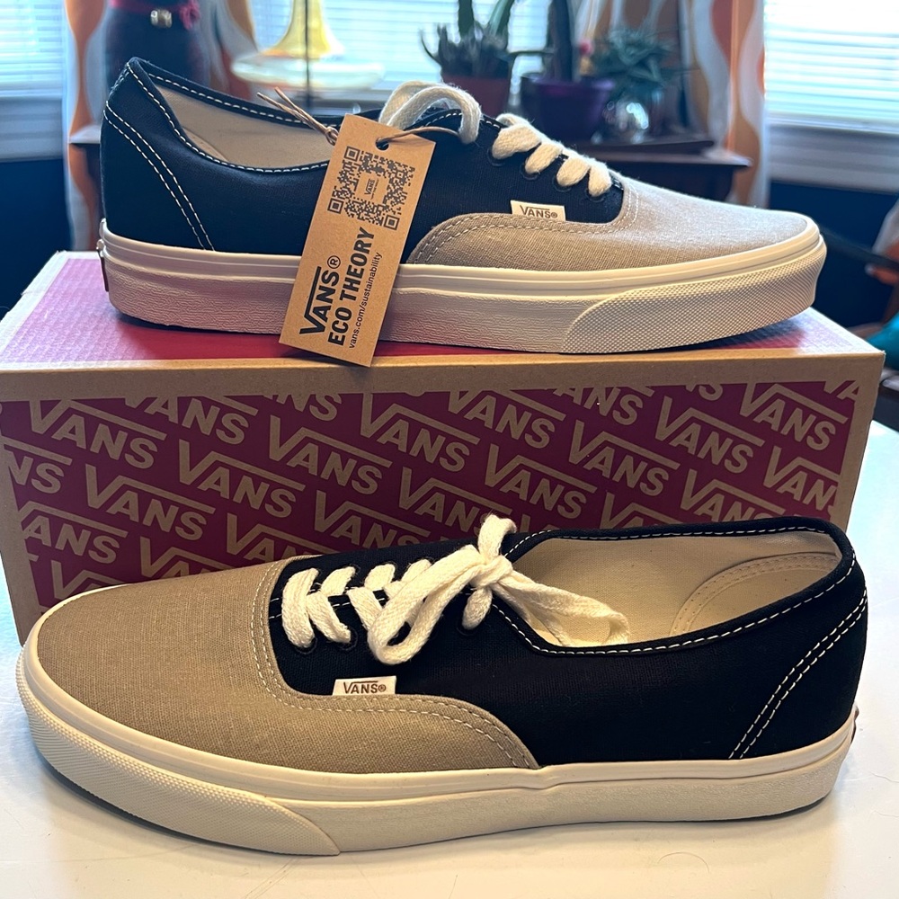 Vans Eco Theory multi block Black